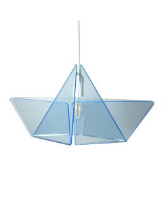 Lamp Schuitje Varen - Fluor Blauw